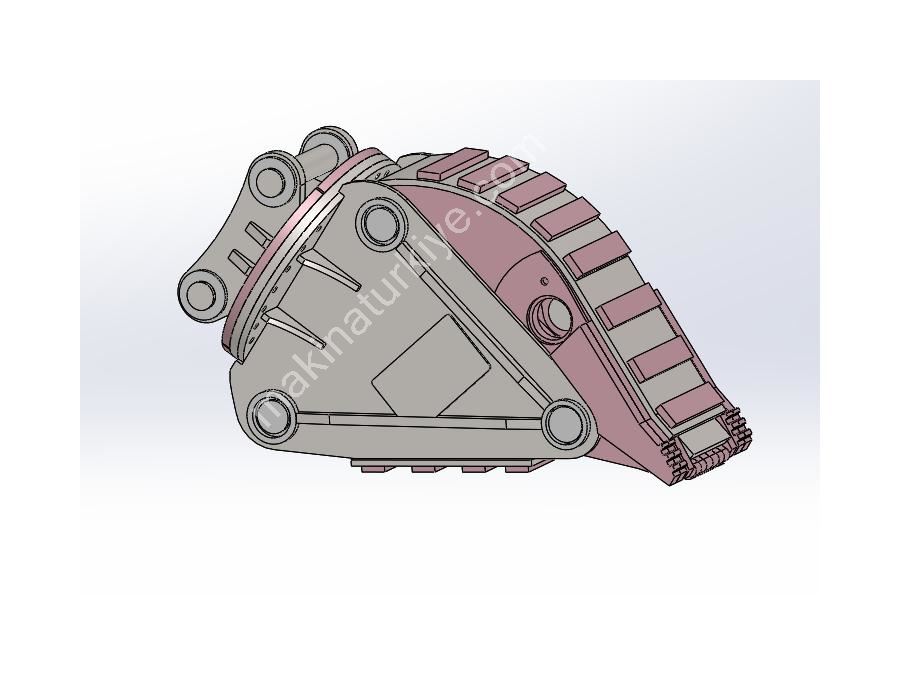 Hydraulic Pamter Attachment (Marble Block Demolition)