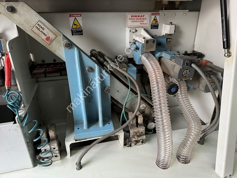 Klk 80 Front Milling Head Cutting Milling Corner Rounding Radius Scraping Channel Opening Polishing Dust Extraction
