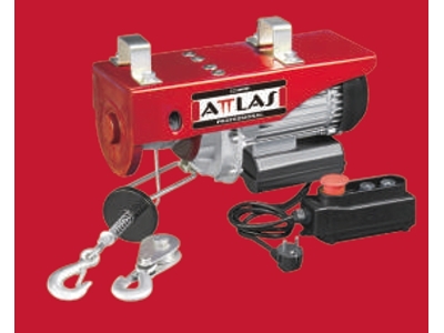 Doppelseil Attlas ATEV1200 1800W 600-1200Kg Elektrischer Kran - 0