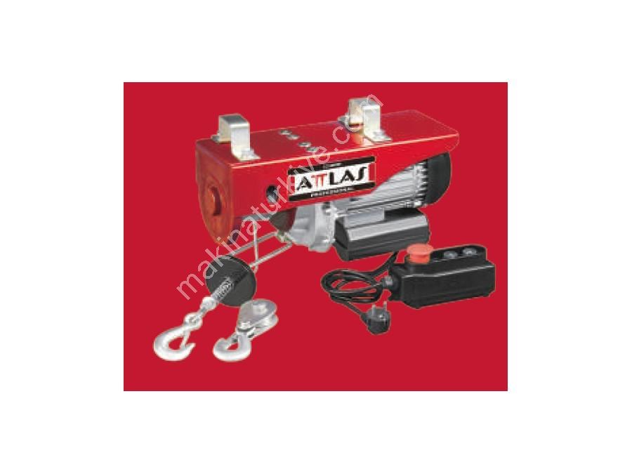 Doppelseil Attlas ATEV1200 1800W 600-1200Kg Elektrischer Kran