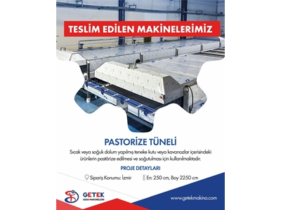 12/2.5-24/2.5 m Pasteurisierungs-Tunnel - 0