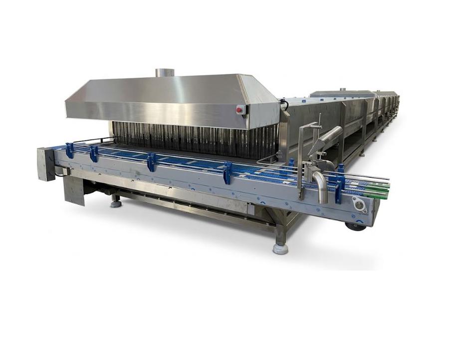 24 Meter Length 2.5 Meter Width Pasteurization Tunnel