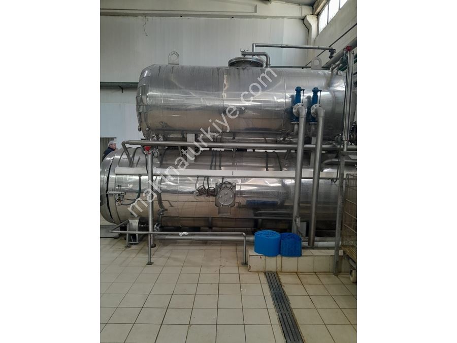 Döner Rotary Sterilisationsautoklav