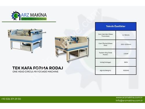 Одноголовая форма шлифовальная машина