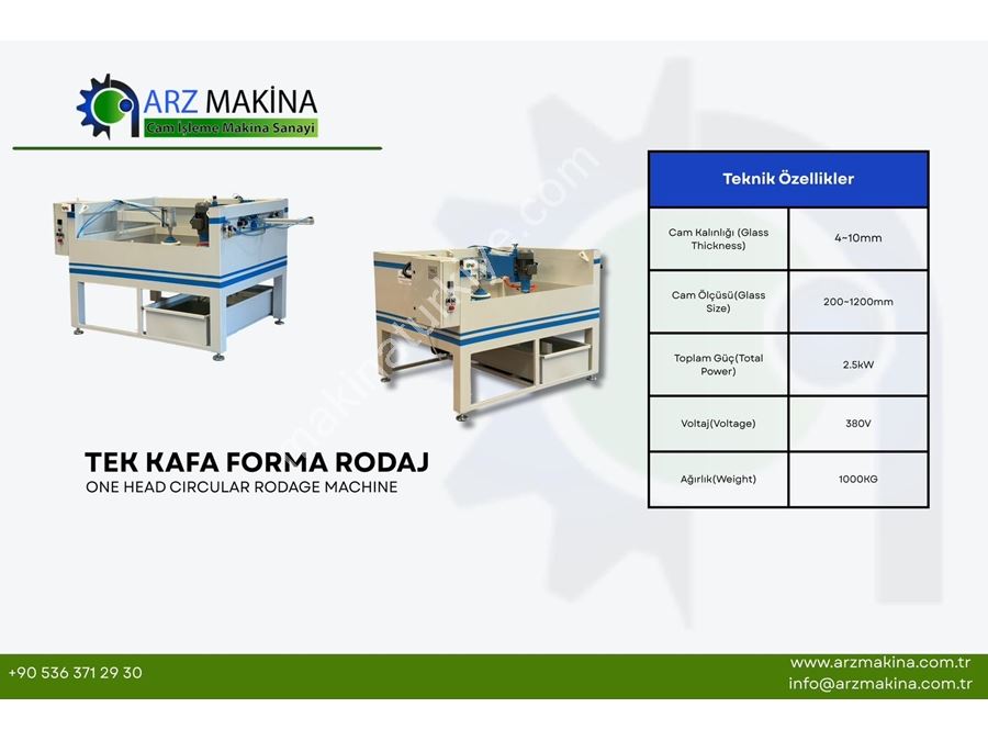 Single Head Form Grinding Machine
