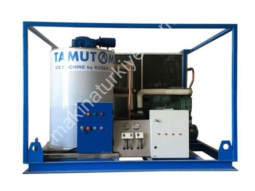 3000 Kg/Gün Yaprak Buz Makinesi