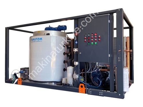 10000 Kg/Gün Yaprak Buz Makinesi 