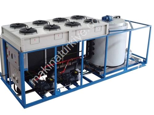 15000 Kg/Gün Yaprak Buz Makinesi