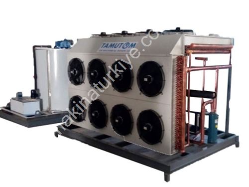25000 Kg/Gün Yaprak Buz Makinesi