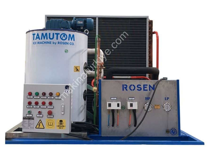 3000 Kg/Day Seawater Flake Ice Machine