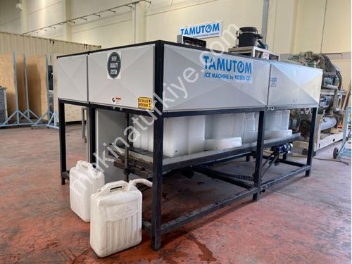 5 Ton / 24 Saat Direkt Soğutmalı Blok Buz Makinesi