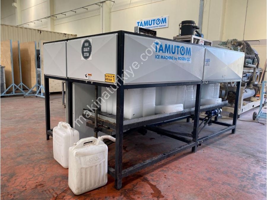 5 Ton / 24 Saat Direkt Soğutmalı Blok Buz Makinesi