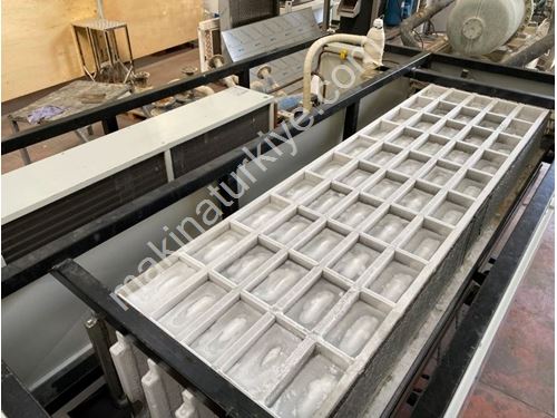 10 Ton / 24 Saat Direkt Soğutmalı Blok Buz Makinesi