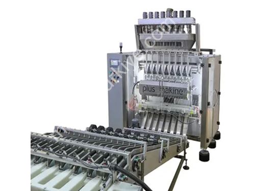 7 Hatlı Vidalı Stick Dolum Makinası
