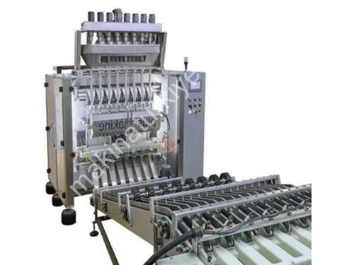 12 ​​​​​​​Hatlı Vidalı Stick Dolum Makinası