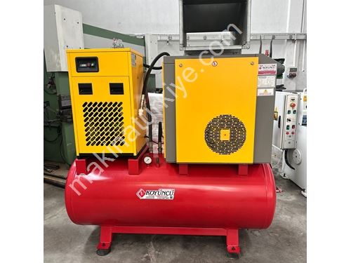 11 Kw 500 Lt Vidalı Kompresör Set