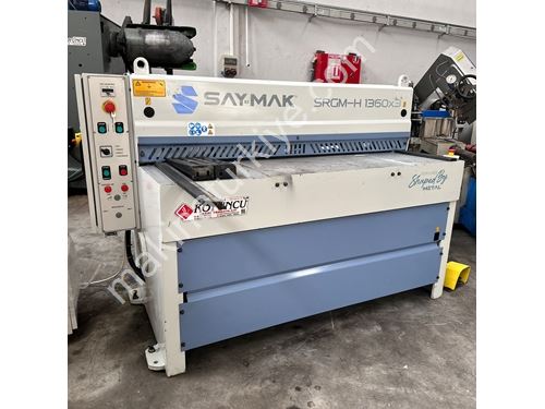 Saymak Marke 1360X3mm Reduzierter Guillotine Schere
