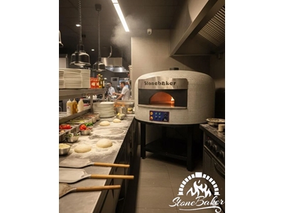 150 Cm 4ad/4dk Elektrikli Taş Pizza Fırını - 1