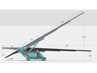 22 Meter Mobile Telescopic Conveyor