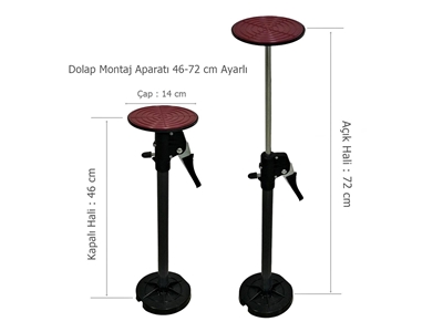Hands Mobilya Dolap Bağlantı Montaj Aparatı 46-72 Cm Ayarlı - 2