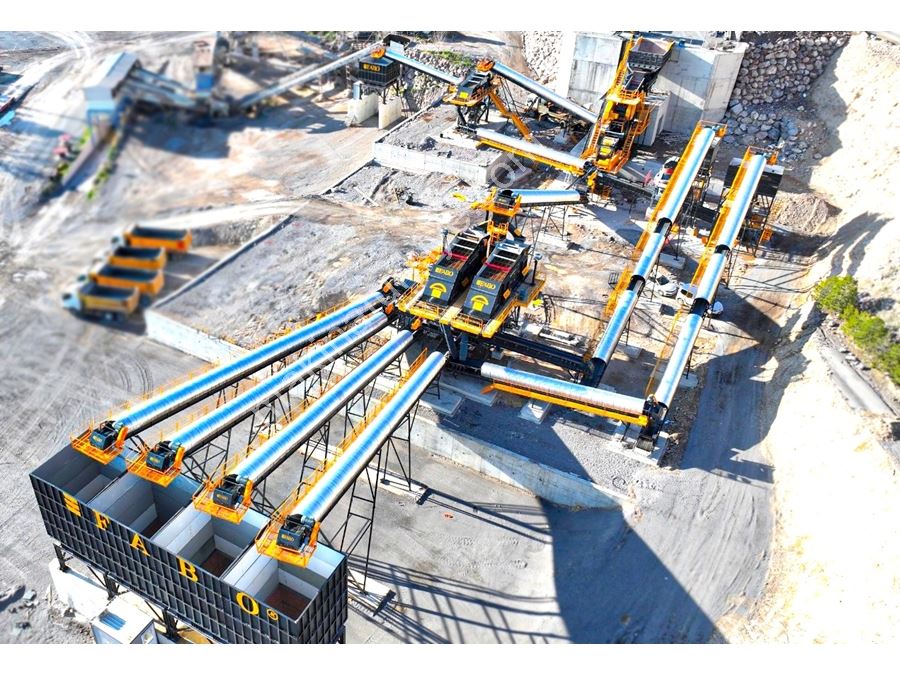 500 Ton/Hour Fixed Crushing and Screening Plant (2)