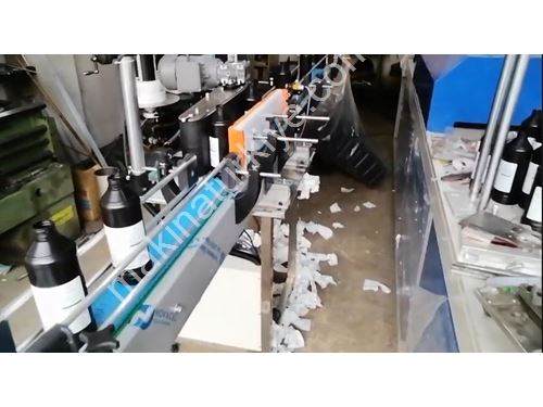 Full Otomatik Şişe Etiketleme Makinası