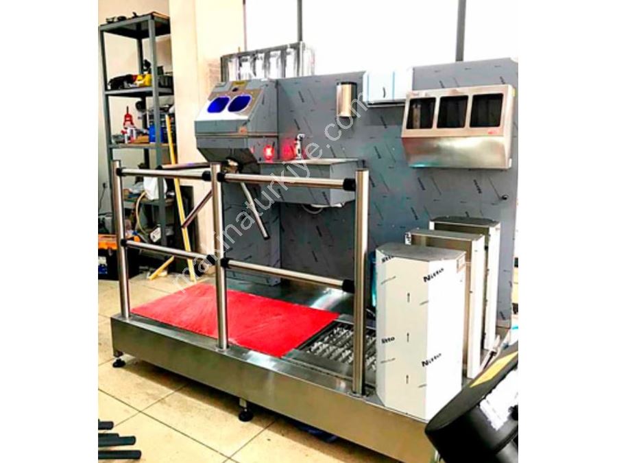 Foot Sole and Boot Brushed Hygiene Sanitation Line