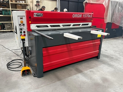 Ostaş Marka 1570X3 Mm Nc Redüktörlü Giyotin Makas - 0