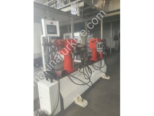 Machine de pliage de profil de tube à double tête