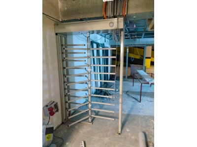 Half Cage Eco Model Painted Full Height Turnstile - 3