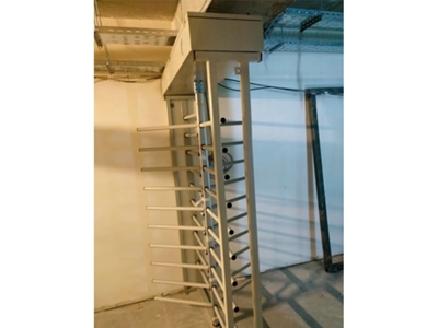 Half Cage Eco Model Painted Full Height Turnstile - 2