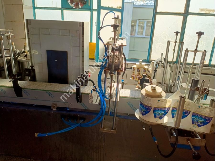 Dörtlü Bidon Sıvı Dolum Makinası