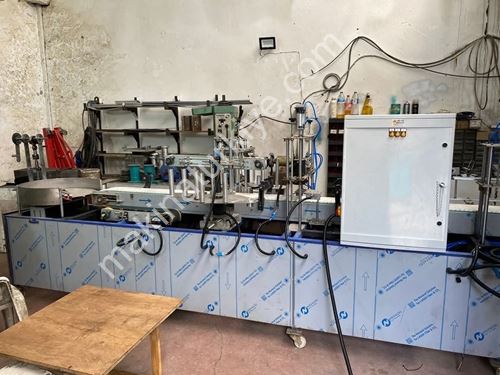 Dörtlü Bidon Sıvı Dolum Makinası