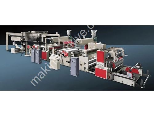 Çift Taraflı Yüksek Hızlı Ekstrüzyon Kaplama Ve Laminasyon Makinesi
