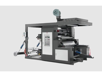 2 Renk Flekso Baskı Makinesi