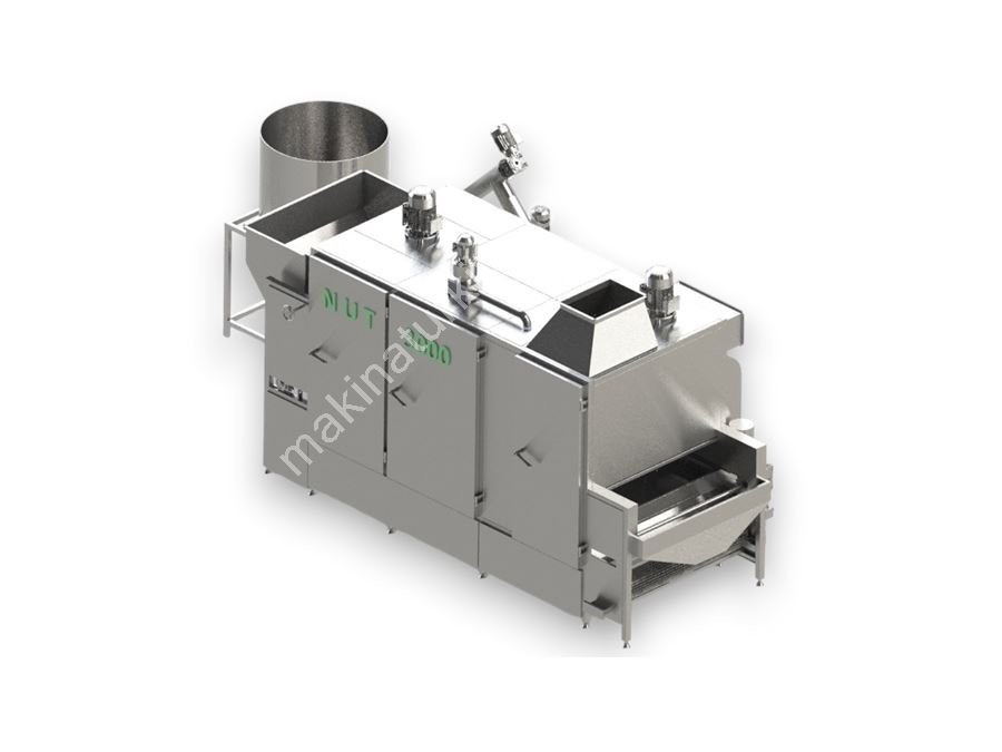 55-350 Kg/Stunde Biokernbrennstoff Nussröstmaschine