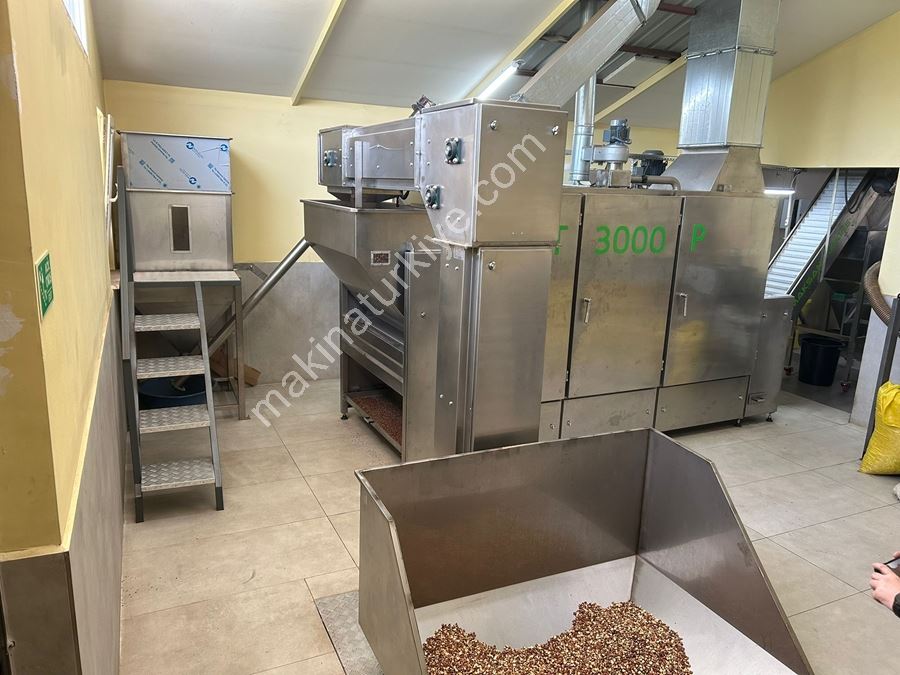 55-350 Kg/Stunde Biokernbrennstoff Nussröstmaschine
