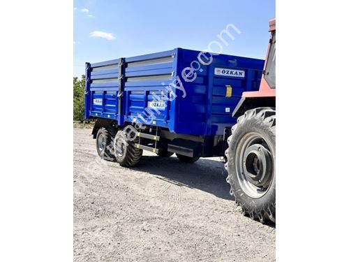 Remorque tandem à benne basculante de 12 tonnes