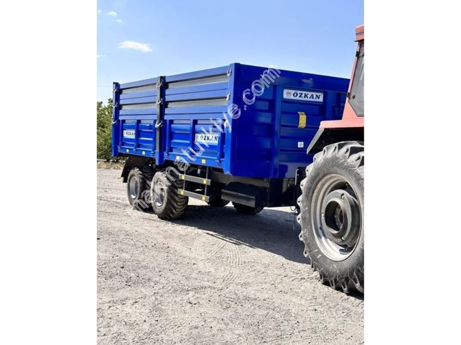Remorque tandem à benne basculante de 12 tonnes