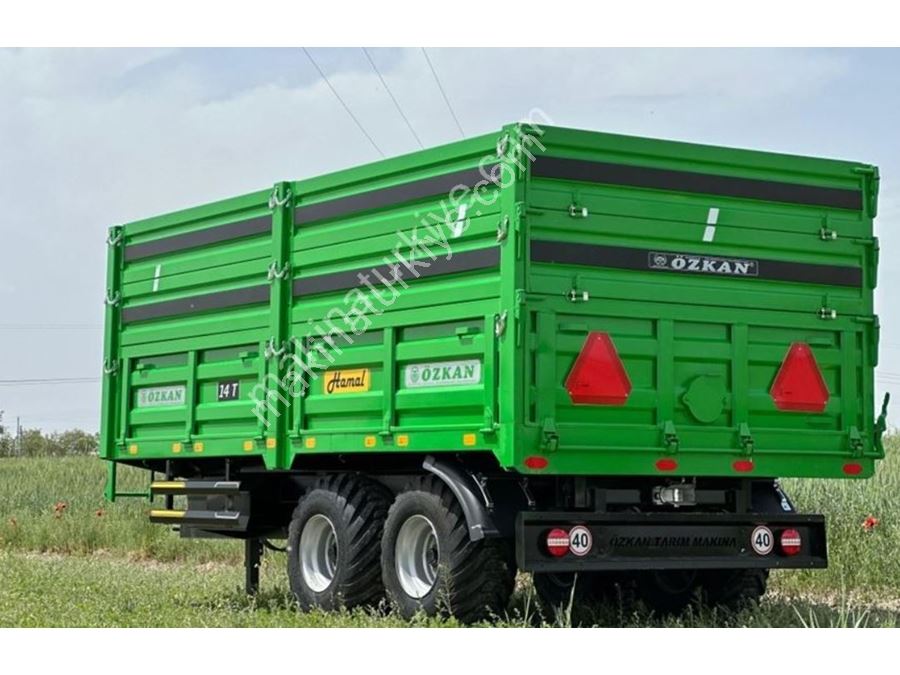 16 Ton Rear Tipping Dump Tandem Trailer