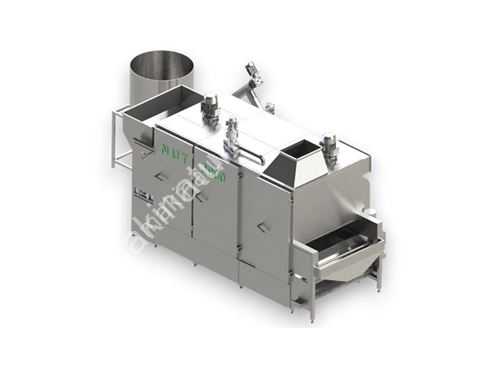 175-350 Kg/Hour Bio-Shell Fuel Nut Roasting Machine