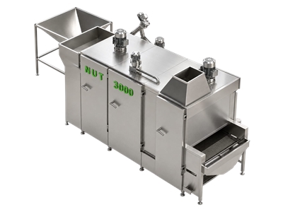 175-350 Kg/Hour Bio-Shell Fuel Nut Roasting Machine