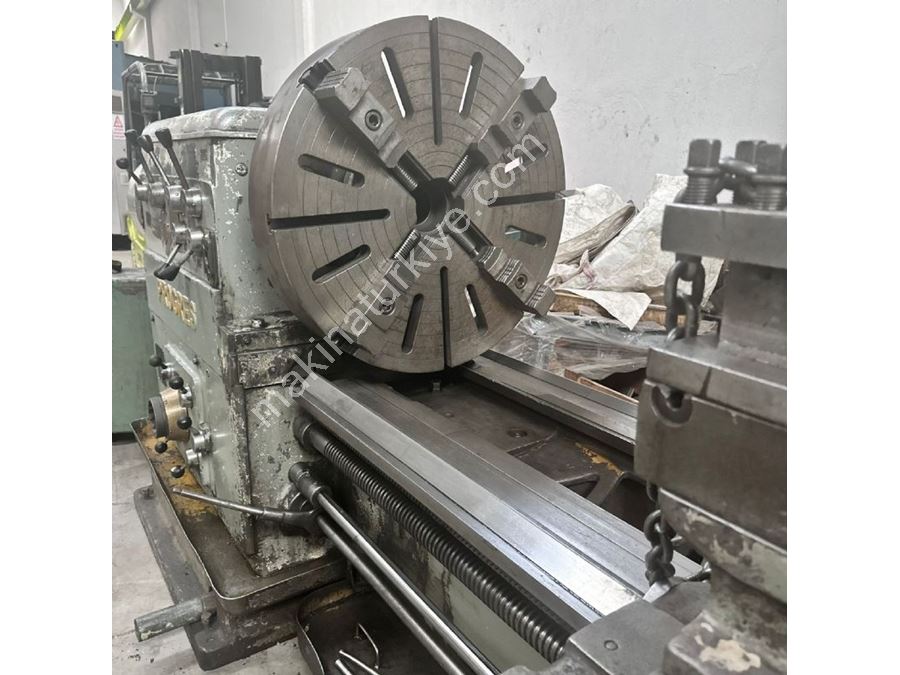 Progres Brand 2.5 Meter 1000 Diameter Universal Lathe