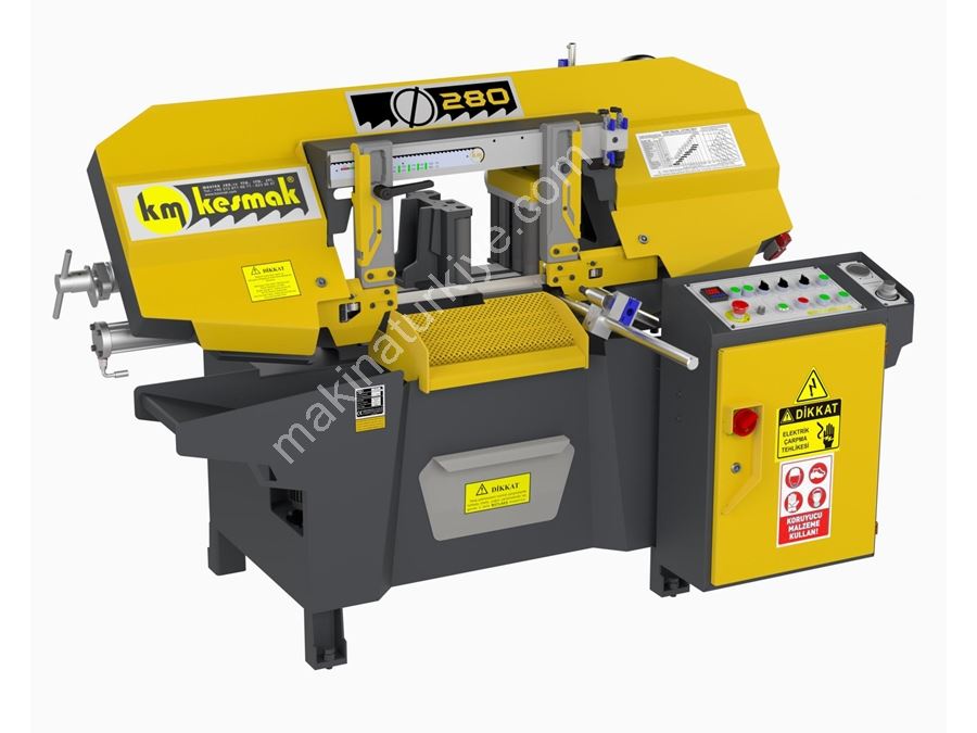 KMO 280 Tam Otomatik Düz Kesim Şerit Testere Makinası