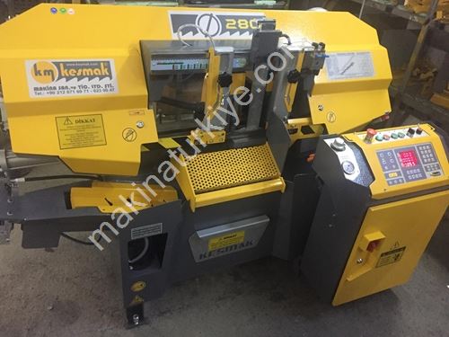 Kme 280 Ekranlı Tam Otomatik Düz Kesim Şerit Testere Makinası
