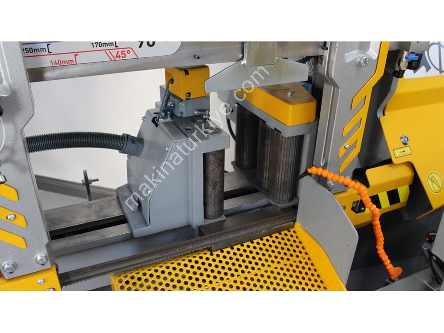KME 350 Ekranlı Tam Otomatik Düz Kesim Şerit Testere Makinası
