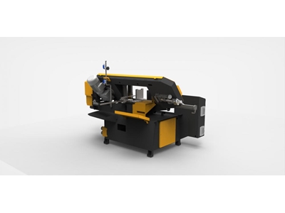 KMY DG 280 Yarı Otomatik Açılı Kesim Şerit Testere Makinası - 2