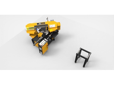 KMY DG 280 Yarı Otomatik Açılı Kesim Şerit Testere Makinası - 3