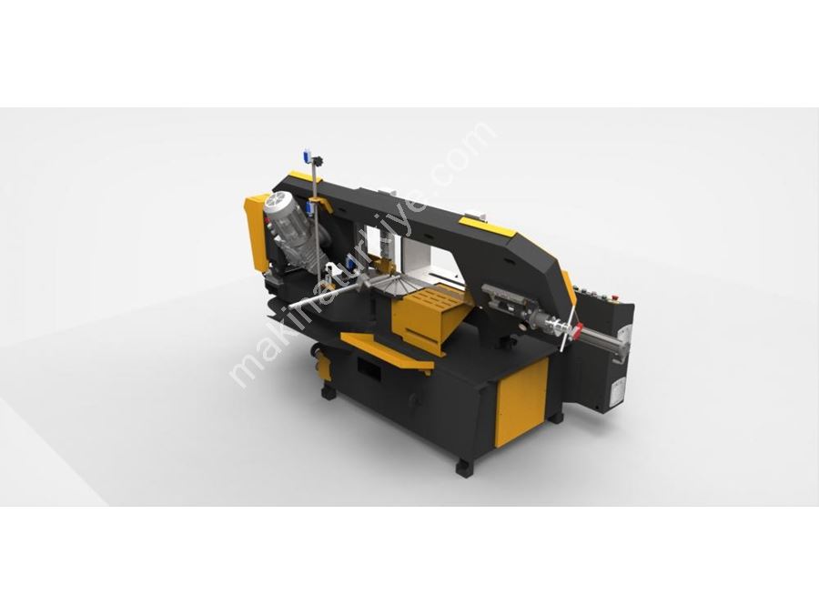 KMY DG 400 Yarı Otomatik Açılı Kesim Şerit Testere Makinası