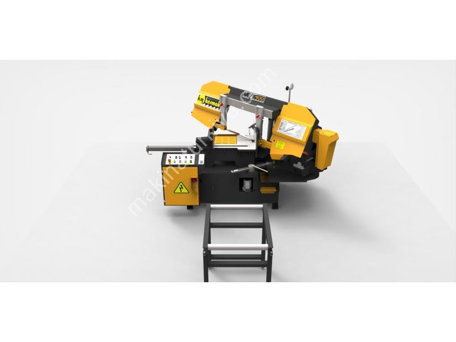 KMY DG 400 Yarı Otomatik Açılı Kesim Şerit Testere Makinası